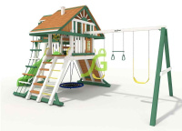 Детские уличные комплексы + Детская площадка IgraGrad Крепость Фани Deluxe мод.1
