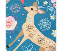 Коврики и маты + Коврик для фитнеса и йоги DFC Meditation Deluxe, 183x68x0,5 см, Deer