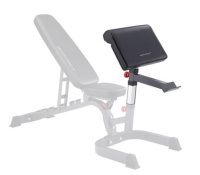 Скамьи + Скамья BODYCRAFT с опциями: парта для бицепса и сгибатель/разгибатель для ног