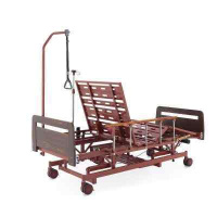 Кровати функциональные + Кровать электрическая Med-Mos DB-6 (ЛДСП коричневый)