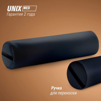 Валики и подушки для массажа + Валик массажный UNIX 70cm Black