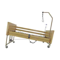 Кровати функциональные + Кровать электрическая Med-Mos YG-1 (ЛДСП светлое дерево) ширина ложемента 140 см