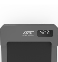 Беговые дорожки + Беговая дорожка - вибротренажер 2 в 1 DFC Oriole, 86 х 37,5 см, серая