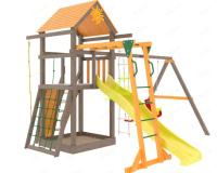Детские уличные комплексы + Детская площадка IgraGrad Панда Фани Gride с рукоходом