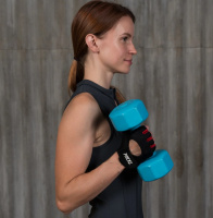 Гантели для фитнеса + Гантель для аэробики неопреновая PRCTZ NEOPRENE DUMBBELL, 2 кг.