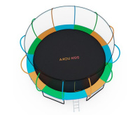 Батуты + Батут с сеткой DFC A.KOU KIDS 16ft с лестницей