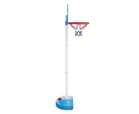 Детские баскетбольные стойки + Детская мобильная баскетбольная стойка DFC / мяч и насос в комплекте