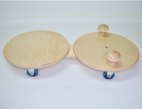 Реабилитационное оборудование для детей + Тренажёр игровой «Скейт с рулевым управлением»