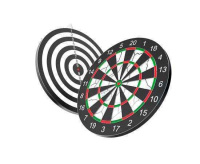 Мишени для игры в дартс + Дартс DFC PRINT двусторонний, 6 дротиков