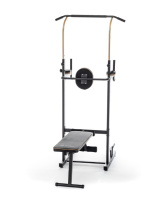 Турник-брусья + Турник 3 в 1 со скамьей домашний OXYGEN FITNESS ELGON