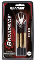 Дротики + Дротики Winmau Broadside Brass steeltip 22gr