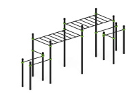 Уличные турники и брусья (Воркаут) + Воркаут 108 ВТ 12.26-01