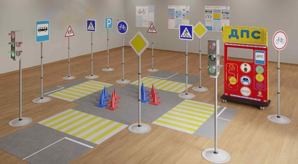 Автогородки и ПДД для детей + Автогородок Дорожное движение