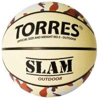 Баскетбольные мячи + Мяч баскетбольный TORRES Slam B02065, размер 5