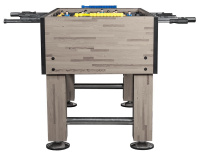 Настольный футбол + Игровой стол - футбол "Champion Pro" (140х74х86, сельский дуб)