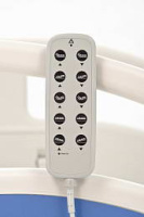 Кровати реанимационные + Реанимационная пяти-функциональная кровать с приводами DeWert , с CPR, аккумулятором и удлинением ложа MET TATRA LIGHT II