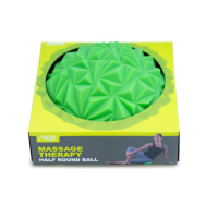 Баланс-тренинг + Полусфера массажная PRCTZ MASSAGE THERAPY HALF ROUND BALL,16 см