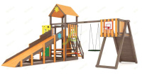 Детские уличные комплексы + Всесезонная площадка IgraGrad С Спорт 5 SF
