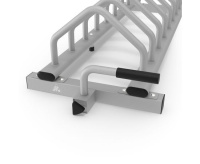 Стойки для гантелей, грифов и дисков + Стойка для хранения дисков DFC D100842