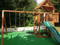 Детские уличные комплексы + Детская площадка IgraGrad Шато (Дерево)