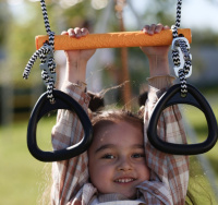 Аксессуары к дск + Кольца с перекладиной Romana 1.Д-28.02 жёлтый