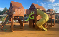 Детские уличные комплексы + Детская площадка IgraGrad Великан Deluxe