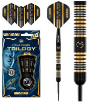 Дротики + Чемпионские дротики Winmau MvG Trilogy steeltip 21,5gr (профессиональный уровень)