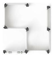 Детские уличные комплексы + Лабиринт кубик 1 (город) МФ 20.01.01-01