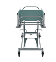 Тележки для перевозки пациентов + Тележка-каталка с гидроприводом для перевозки пациентов СППт VLANA (серый корпус)