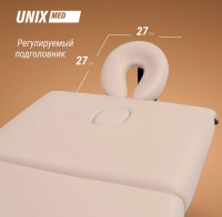 Массажные столы складные + Массажный стол UNIX Premium Cream