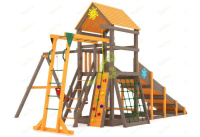 Детские уличные комплексы + Всесезонная площадка IgraGrad С Gride с рукоходом SF1