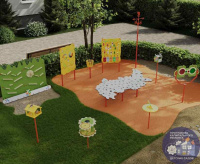 Детские уличные площадки для ДОУ + Площадка "Привал на полянке". Комплект 3