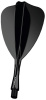 Литые оперения с хвостовиками Winmau Fusion Arrow Short (черные)