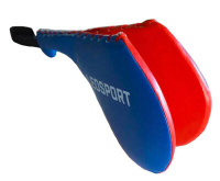 Лапы боксерские + Лапы для тхэквондо двойные Ракетка пара 23*43см, толщ.10 см