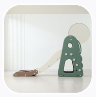 Детские горки + Горка UNIX Kids Dino (160 cm) Green