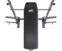 Скамьи + Скамья со стойками под штангу DFC D702 PRO широкий хват, с партой для бицепса
