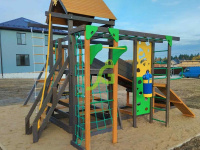Детские уличные комплексы + Детская площадка IgraGrad Спорт 1 с зимним модулем