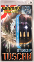 Дротики + Дротики Winmau Nickel Silver Tuscan steeltip 25gr
