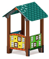 Теневые навесы, беседки + Домик малый 1 (город) МФ 10.01.01-01