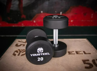 Гантели + Гантели круглые полиуретановые