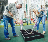 Настольные игры + Спортивная настольная игра Хоккей в коробке