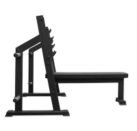 Скамьи + Скамья для жима горизонтальная BRONZE GYM PARTNER AL-304L