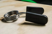 Замки для грифов + Зажим для штанги пружинный, пара