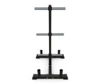 Стойки для гантелей, грифов и дисков + Стойка для хранения дисков DFC D875