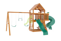 Детские уличные комплексы + Детская площадка IgraGrad Шато с трубой (Дерево)