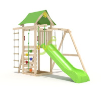 Детские уличные комплексы + Детская площадка IgraGrad W1-1