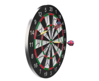 Мишени для игры в дартс + Дартс DFC PRINT двусторонний, 6 дротиков