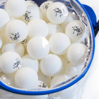 Мячики для настольного тенниса + Мячи Dragon Training Silver 1* New (100 шт, бел.) в прозрачной сумке