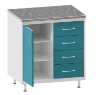 Тумбы медицинские + Тумба медицинская ТМ-14-МД