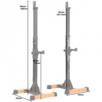 Скамьи + Стойки под штангу DFC DSST16